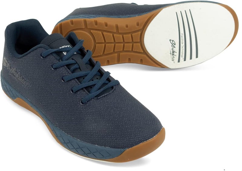 KR Strikeforce Prime Navy Men's Athletic Bowling Shoe - Image 1
